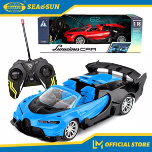  ماشین کنترلی بوگاتی ویژن آبی Bugatti Vision Gran Turismo -اسباب بازی